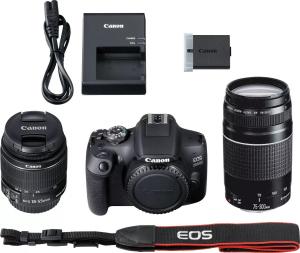 Lustrzanka Canon EOS 2000D EF/EF-S 18-55 mm F/3.5-5.6 II IS 7