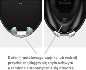 Usams Uchwyt automatyczny do samochodu Auto-Induction CDZJ41ZJ01 4