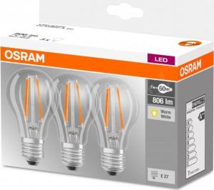 Osram LED CLA 7W / 827 E27 1