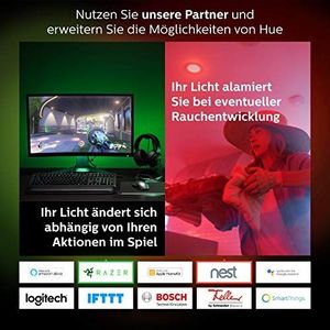 Philips Hue zestaw startowy + 2 grzybki E27 10W RGBW 5