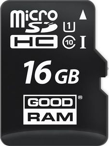 Karta GoodRam MicroSDHC 16 GB Class 10 UHS-I/U1  (M1A0-0160R12                   ) 1
