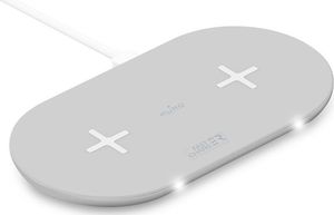 Ładowarka Puro Puro Fast Wireless Dual Dock Qi biały (FCCSQI20W1WHI) 2