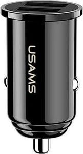 Ładowarka Usams USAMS Car Charger 2x USB 3.1A czarny 1