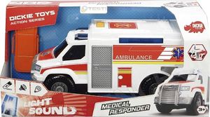 Dickie Ambulans 30cm biało-czerwony 1