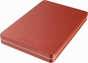 Dysk zewnętrzny HDD Toshiba HDD Canvio Alu 500 GB Pomarańczowy (HDTH305ER3AB) 1
