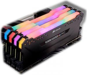 Pamięć Corsair Vengeance RGB PRO, DDR4, 32 GB, 3200MHz, CL14 (CMW32GX4M4C3200C14) 4