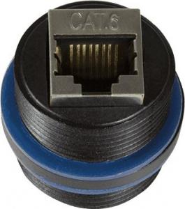 LogiLink Złączka RJ45 na kabel ,Cat.6, IP67 2