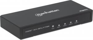 Manhattan ROZDZIELACZ SPLITTER AV HDMI 2.0 1X4 4K*2K 60HZ UHD HRD (207805) 2