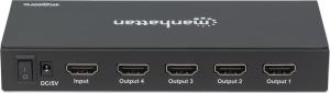 Manhattan ROZDZIELACZ SPLITTER AV HDMI 2.0 1X4 4K*2K 60HZ UHD HRD (207805) 4