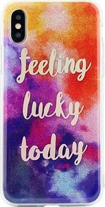 Beline Etui Pattern Galaxy A7 2018 'feeling lucky today' 1