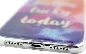 Beline Etui Pattern Galaxy A7 2018 'feeling lucky today' 4