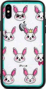 Beline Etui Hearts Sam A920 A9 2018 wzór 2 clear (rabbits) 1