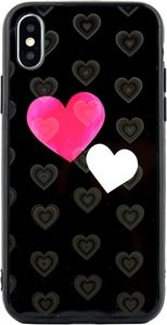 Beline Etui Hearts iPhone Xs Max wzór 5 (hearts black) 1