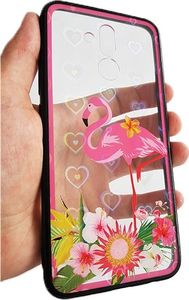 Beline Etui Hearts iPhone 6/6S wzór 3 clear (pink flamingo) 3
