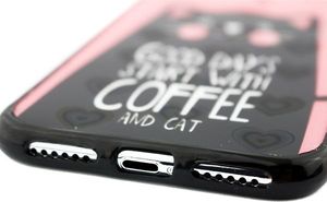 Beline Etui Hearts Huawei Mate 20 Lite wzór 6 (cat pink) 5