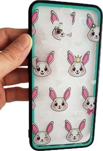 Beline Etui Hearts Huawei Mate 20 Lite wzór 2 clear (rabbits) 2