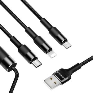 Kabel USB Usams USB-A - 1.5 m Czarny (SJ2193IN101) 2