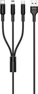 Kabel USB Usams USB-A - 1.5 m Czarny (SJ2193IN101) 6
