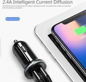 Ładowarka Usams C4 2x USB-A 2.4 A  (CC50GC01) 3