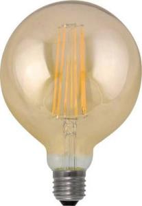 Segula LED Klasa efektywności energetycznej A++ (A++ - E) E27 kula 6 W = 54 W złoty (ØxD) 125 mmx175 mm filament 1