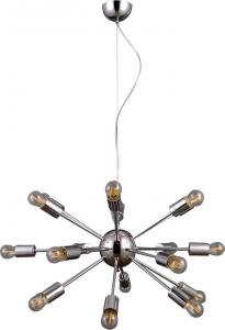 Lampa wisząca Italux Theo nowoczesna klasyczna chrom  (AD20000-18A) 3