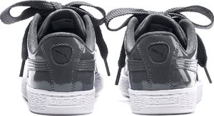 Puma Buty damskie Basket Heart Patent grafitowe r. 38.5 3