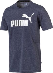 Puma Koszulka męska ESS Heather granatowo-biała r. XL 1