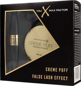 MAX FACTOR Max Factor Zestaw prezentowy (puder Creme Puff nr 005 2.1g+mascara False Lash Effect 9ml) 1