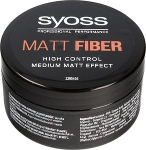 Syoss Pasta matująca do włosów Matt Fiber 100ml 1