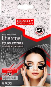 Beauty Formulas Płatki pod oczy Charcoal 6 szt. 1