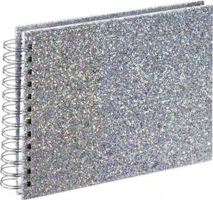 Hama Glam Spiral silver 24x17 50 white Pages 2590 1