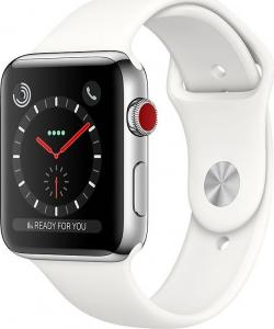 Smartwatch Apple Watch Series 3 Srebrny  (MTH12ZD/A) 1