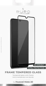 TelForceOne PURO Frame Tempered Glass Szkło hartowane do Huawei Mate 20 czarna ramka 2