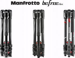 Statyw Manfrotto Manfrotto BeFree live Kit Twist Alu with Fluid Video Head 18