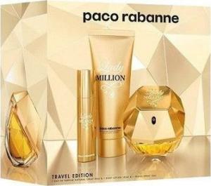 Paco Rabanne Lady Million EDP spray 80ml + EDP 10ml + Body Lotion 75ml 1