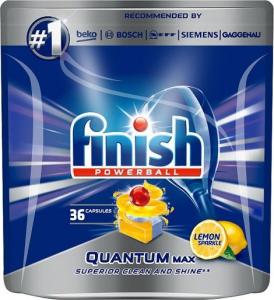 Finish Powerball Quantum Max Lemon Sparkle tabletki do mycia naczyń w zmywarkach 36szt 1
