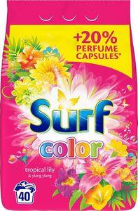 Surf Proszek do prania do koloru Color Tropical Lily&Ylang Ylang 2,6kg 1