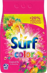Surf Proszek do prania do koloru Color Tropical Lily&Ylang Ylang 3,9kg 1