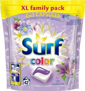Surf Kapsułki do prania do koloru Iris&Spring Rose 42szt. 1