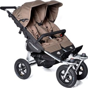 Wózek TFK Wózek bliźniaczy Twin Adventure - brązowy 2