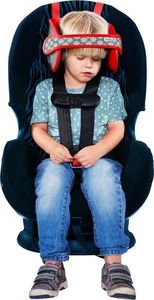 NapUp Opaska podtrzymująca głowę w foteliku samochodowym - czerwona 5