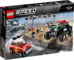 LEGO Speed Champions 1967 Mini Cooper S Rally oraz 2018 Mini John Cooper Works Buggy (75894) 1