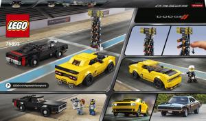 LEGO Speed Champions 2018 Dodge Challenger SRT Demon oraz 1970 Dodge Charger R/T (75893) 10