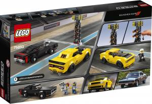 LEGO Speed Champions 2018 Dodge Challenger SRT Demon oraz 1970 Dodge Charger R/T (75893) 16