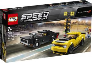 LEGO Speed Champions 2018 Dodge Challenger SRT Demon oraz 1970 Dodge Charger R/T (75893) 3