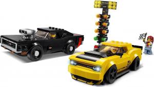 LEGO Speed Champions 2018 Dodge Challenger SRT Demon oraz 1970 Dodge Charger R/T (75893) 4