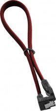 CableMod SATA - SATA, 0.3m, Czarno-czerwony (ZUSA-245) 2
