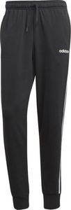 Adidas Spodnie męskie Essentials 3 Stripes Tapered Pant Ft Cuffed czarne r. M (DU0468) 1