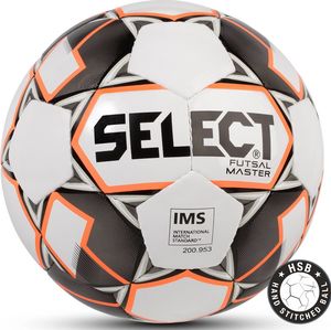 Select Piłka Select Master Shiny Futsal 1943446061 biały 4 1