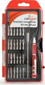 Gembird Zestaw narzędzi precyzyjnych 36szt. 2